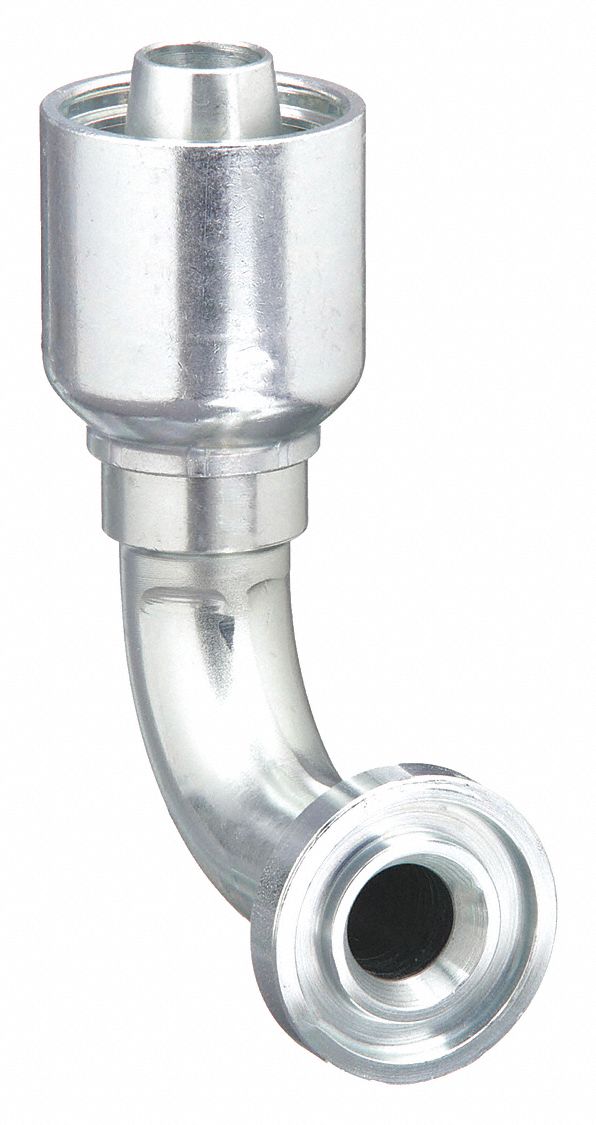 PARKER, 3/4 in Hydraulic Hose I.D., 3/4 in Hydraulic Flange Size