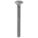 CARRIAGE BOLT, SQUARE, STEEL, UNC, GRADE 2, BLACK OXIDE, ¼
