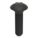 CARRIAGE BOLT, SQUARE, STEEL, GRADE 8, BLACK OXIDE, ½