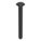 CARRIAGE BOLT, SQUARE, STEEL, GRADE 2, BLACK OXIDE, ½