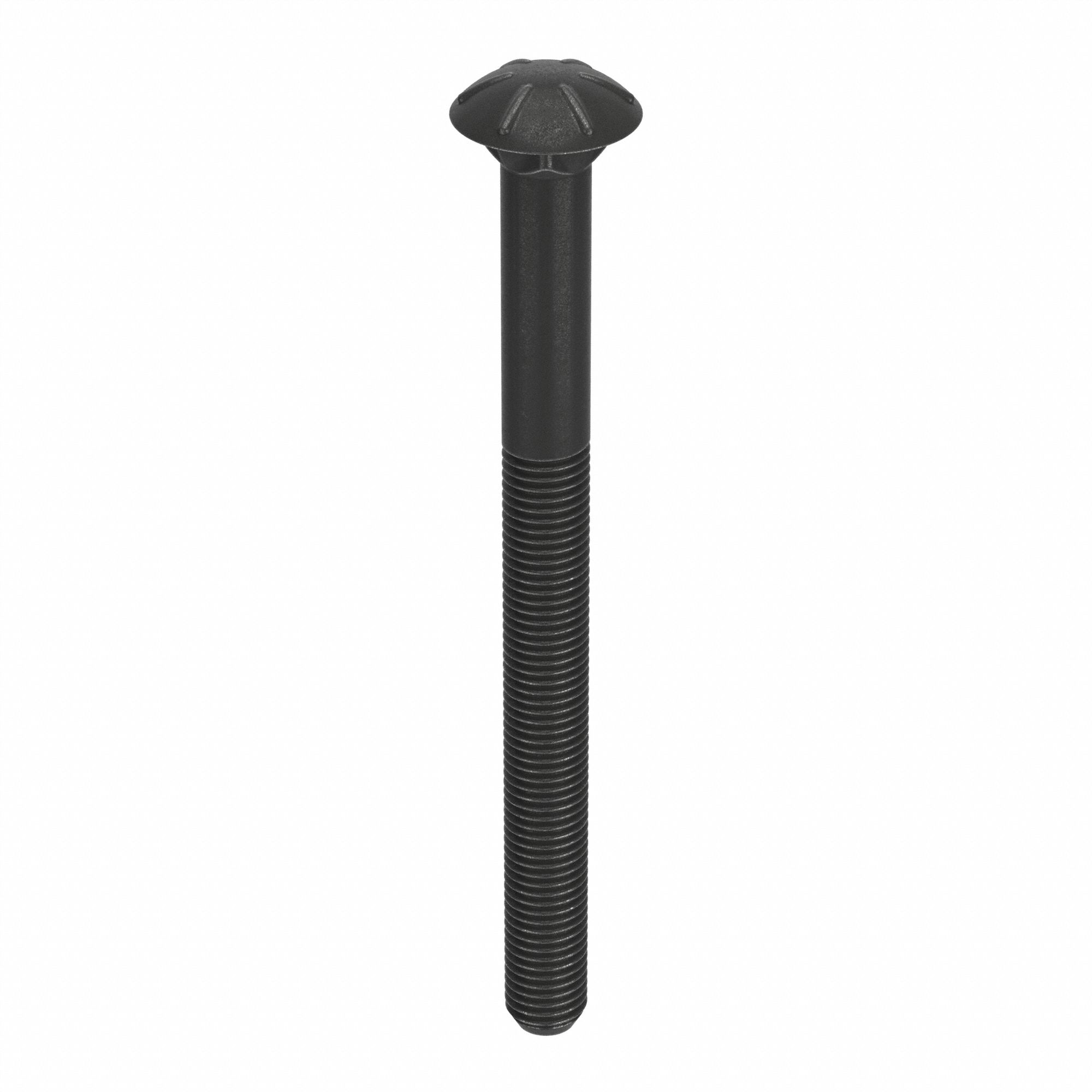 BOULON DE CARROSSERIE,CARRÉ,ACIER,GRADE 8,OXYDE NOIR,⅝