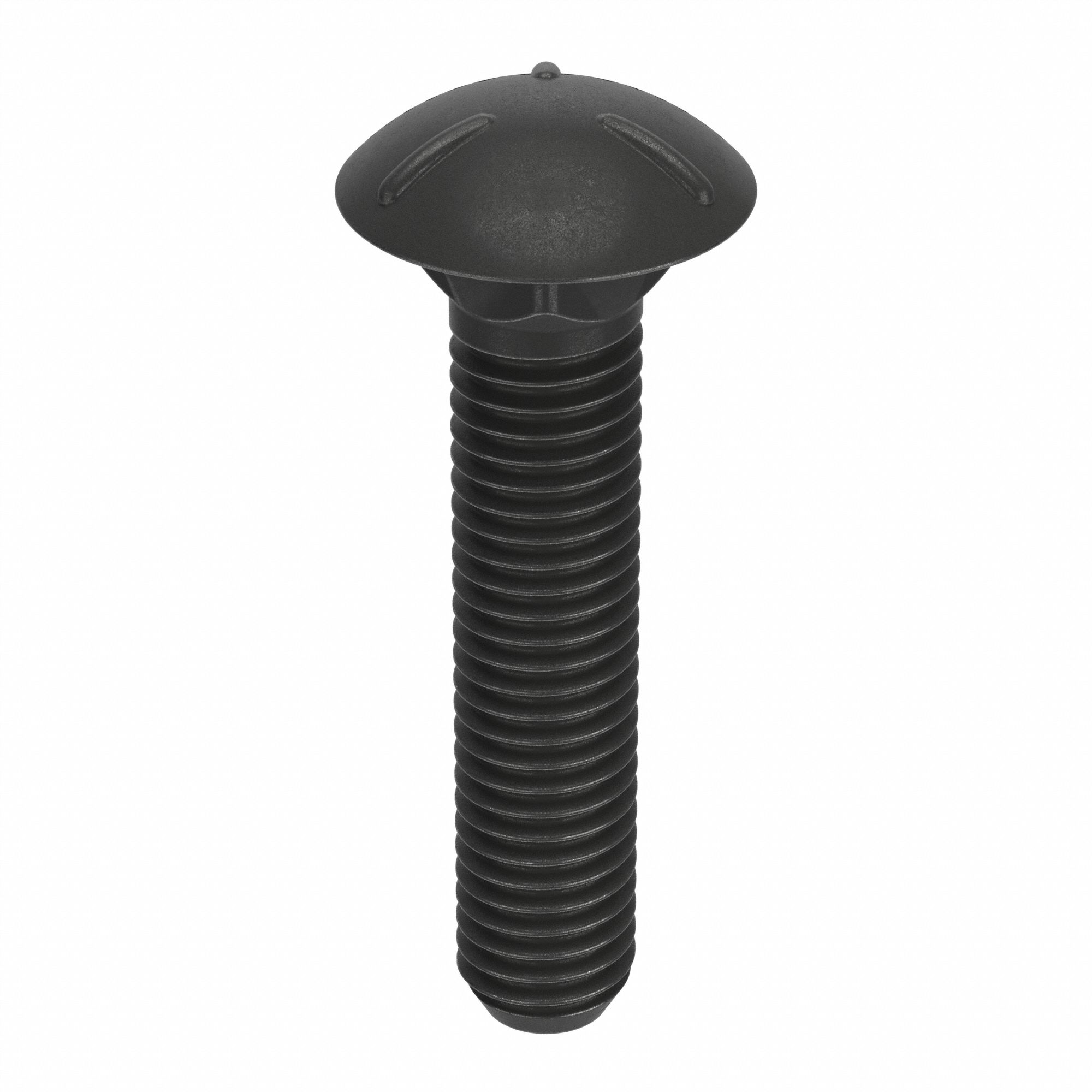BOULON DE CARROSSERIE,CARRÉ,ACIER,GRADE 5,OXYDE NOIR,⅝