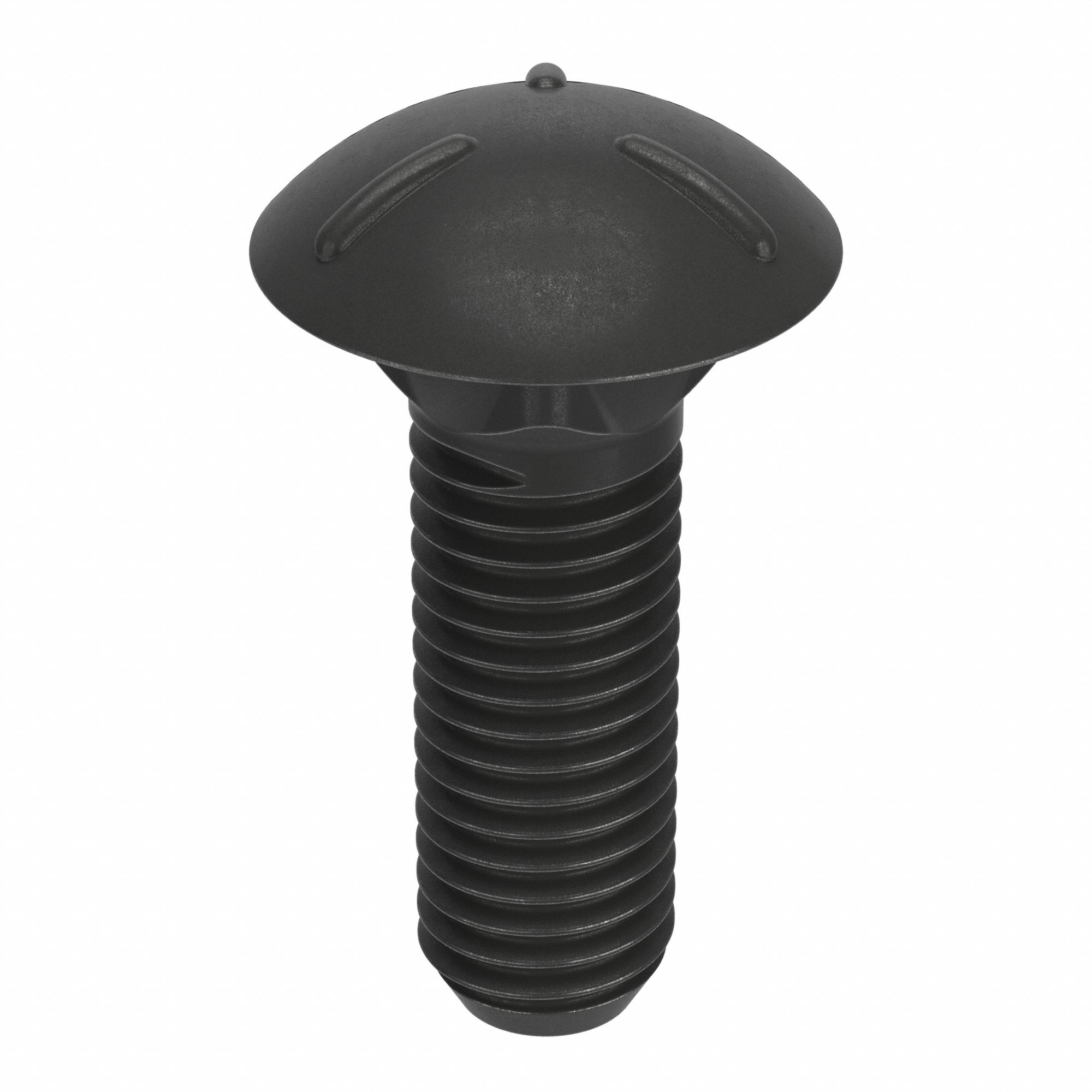 CARRIAGE BOLT, SQUARE, STEEL, GRADE 5, BLACK OXIDE, ⅝