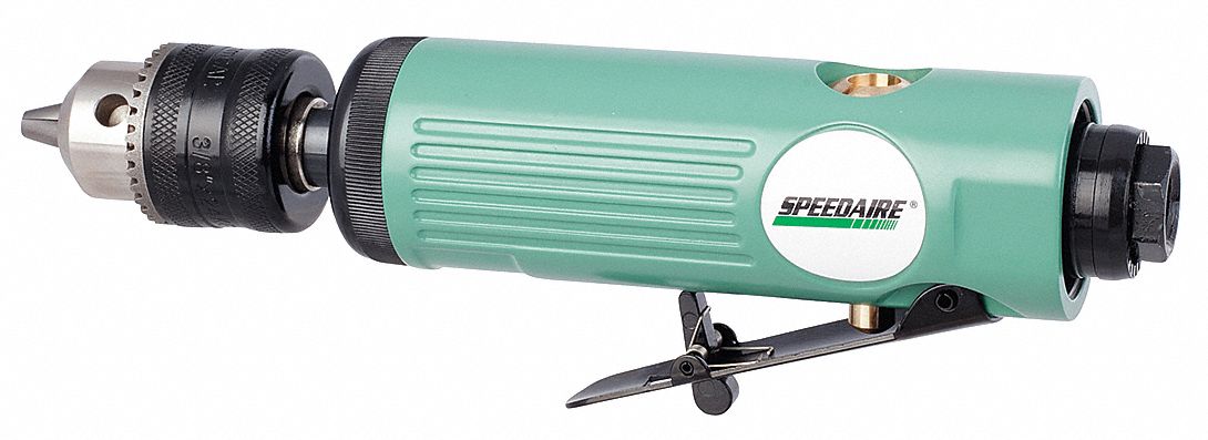 DRILL, 3/8 IN CHUCK SIZE, GENERAL DUTY, 22,000 RPM FREE SPEED, 0.5 HP, KEYED
