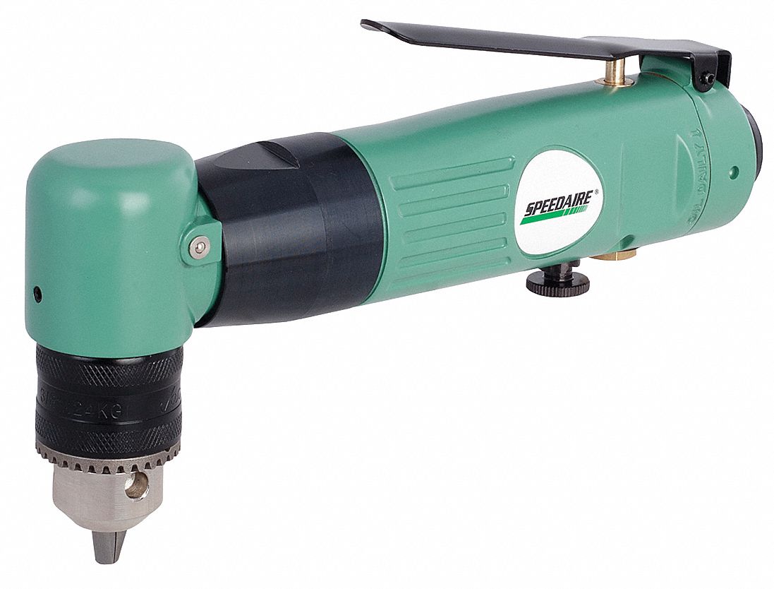 DRILL, 3/8 IN CHUCK SIZE, GENERAL DUTY, 1,500 RPM FREE SPEED, 0.5 HP, KEYED, REVERSIBLE