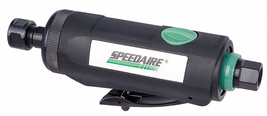DIE GRINDER, 0.5 HORSEPOWER, 22,000 RPM MAXIMUM SPEED, 1/4 IN COLLET SIZE, STRAIGHT TOOL