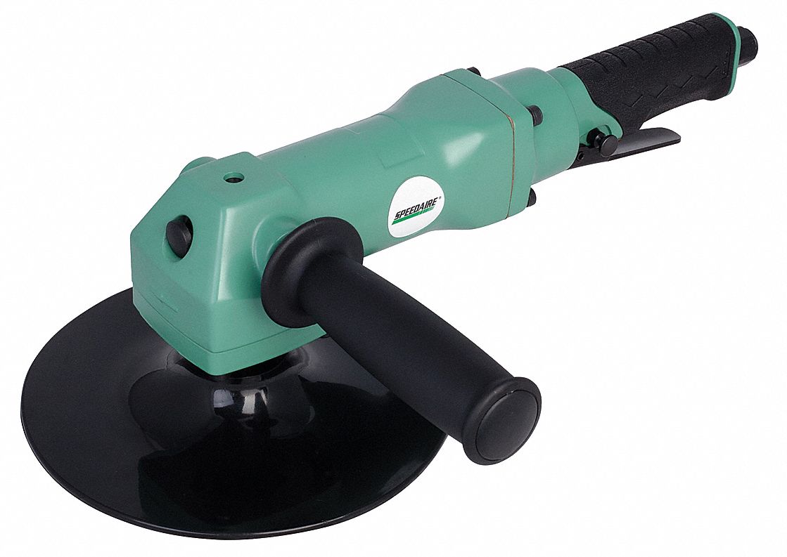 SPEEDAIRE Air Polisher/Buffer with 7 in Pad Size 21AA9421AA94 Grainger