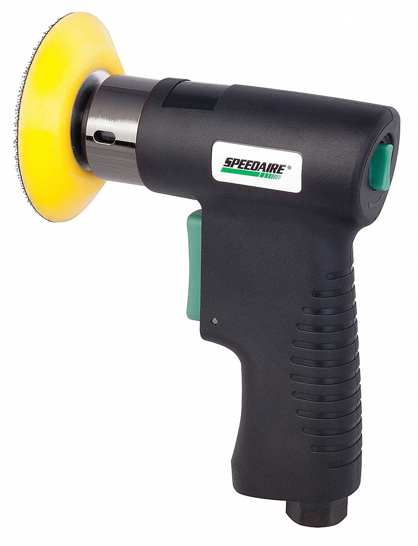 SPEEDAIRE, 3 in, Hook and Loop, Air Orbital Sander 21AA9521AA95