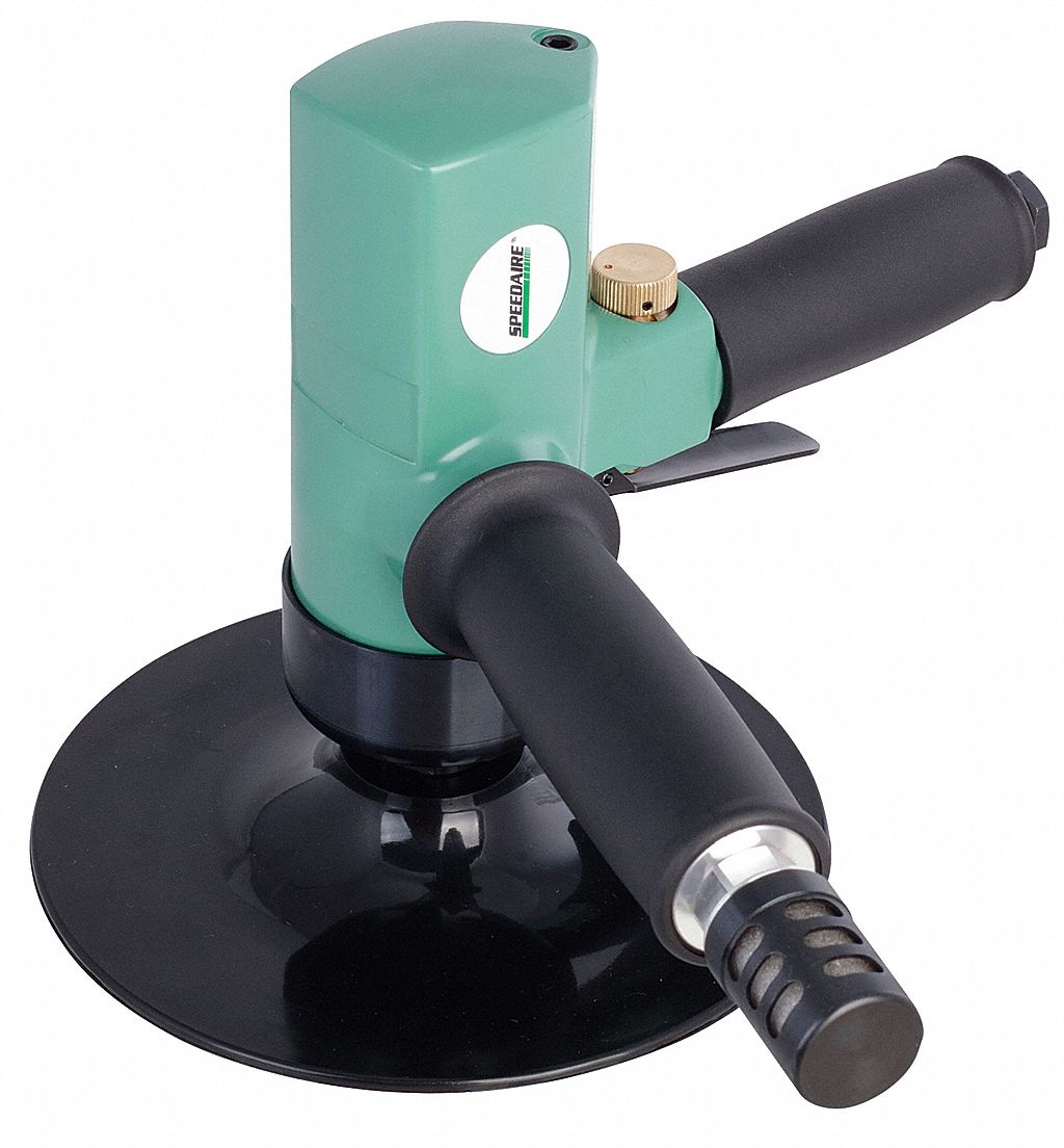SPEEDAIRE Air Sander with Lever Throttle, 7 in Pad Size 21AA9821AA98