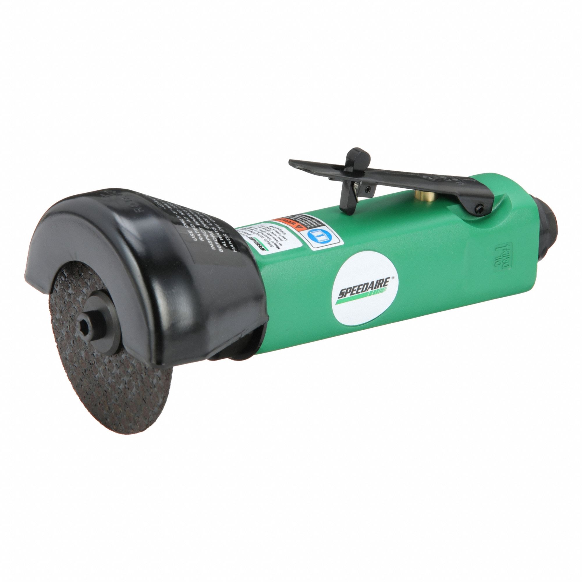 Cut-Off Tool: 3 in Wheel Dia, 0.5 hp Horsepower, 22, 000 RPM Max. Speed, 1/4 in Female NPT