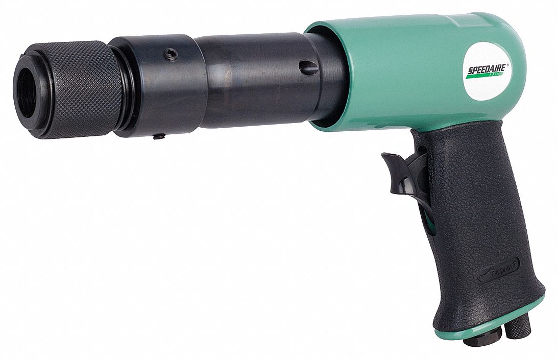 AIR HAMMER, 0.401 IN SHANK SIZE, 3 1/2 IN STROKE L, 2,000 BPM BLOWS PER MINUTE, ROUND