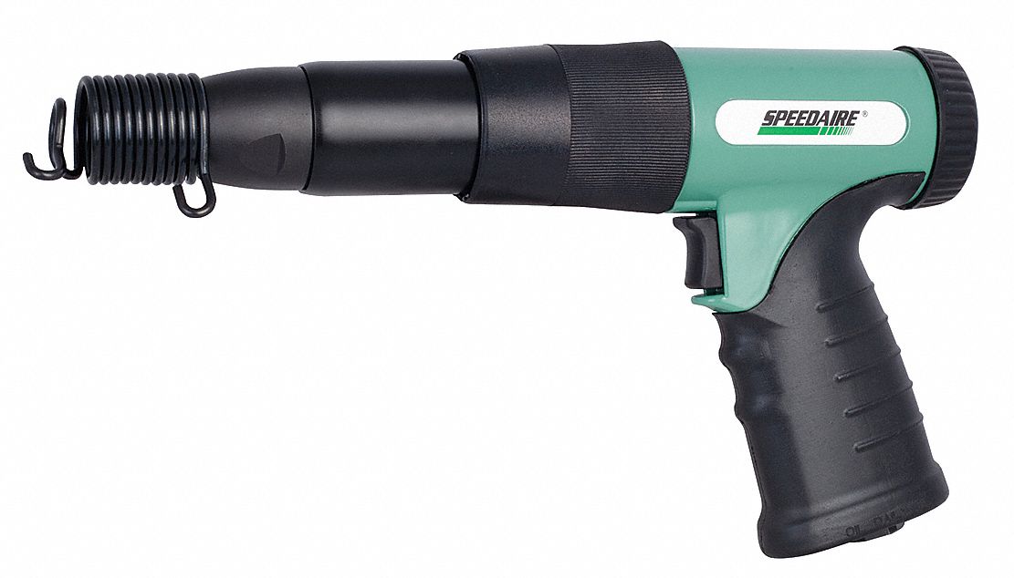 AIR HAMMER, 0.401 IN SHANK SIZE, 3 1/2 IN STROKE L, 2,100 BPM BLOWS PER MINUTE, ROUND