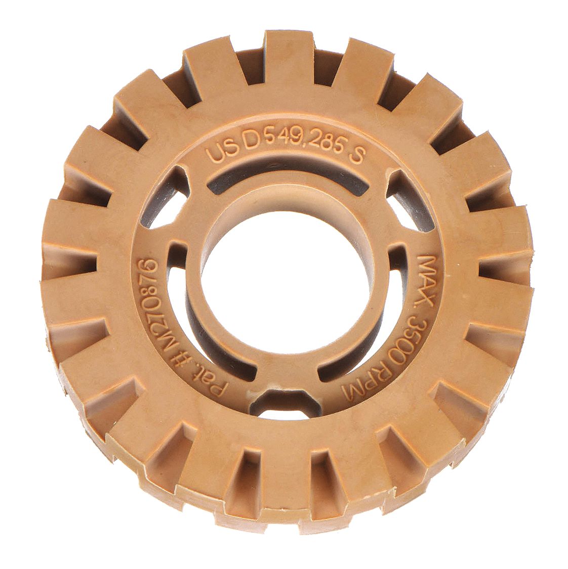 Eraser Wheel,4 In,Rubber,4000 rpm