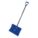 SNOW SHOVEL, PLASTIC/STEEL, 13½ IN BLADE L, 18 IN BLADE W, 2.9 MM GAUGE