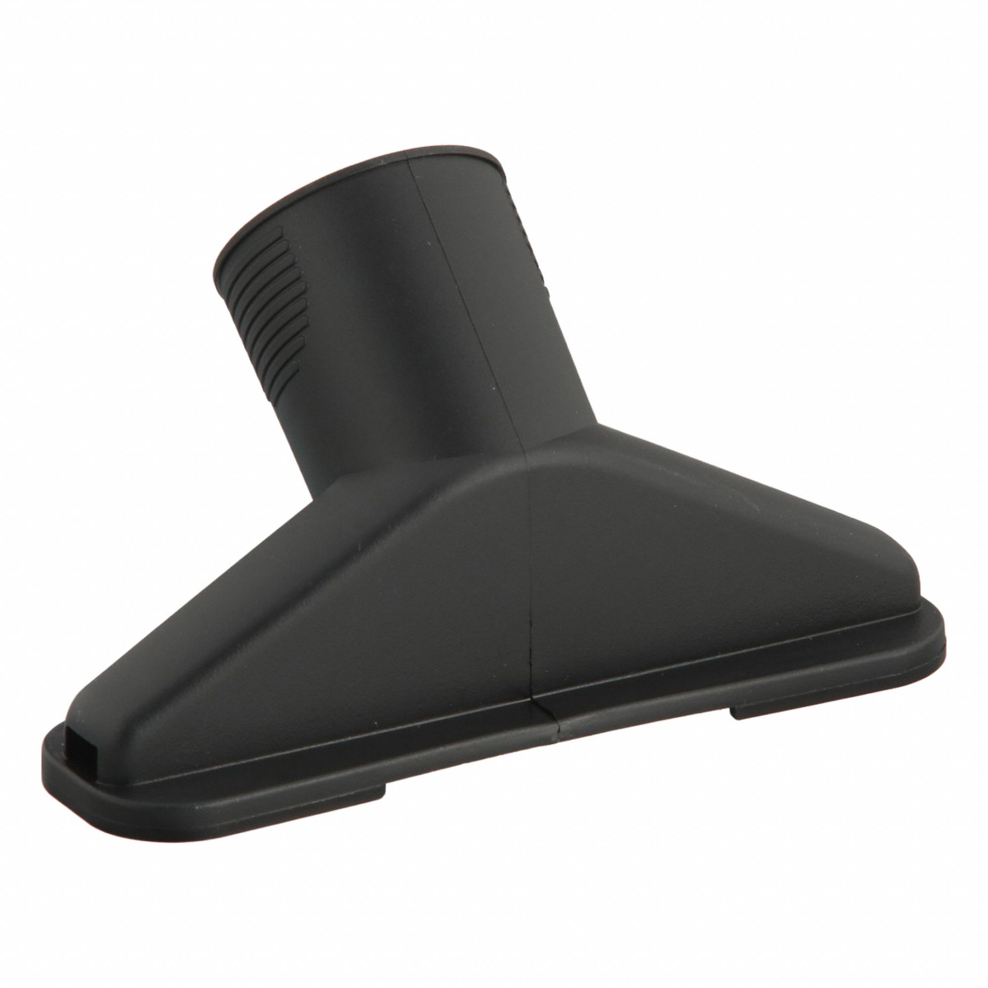 Furniture Nozzle: Plastic, For 1 1/4 in Hose Dia, 6 in Lg, 4 in Wd, 2 in Dp, 1 3/8 in Dia, Std