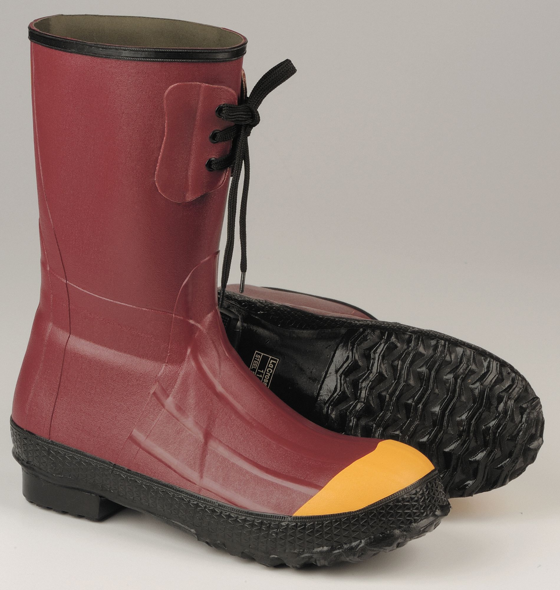 lacrosse safety toe rubber boots