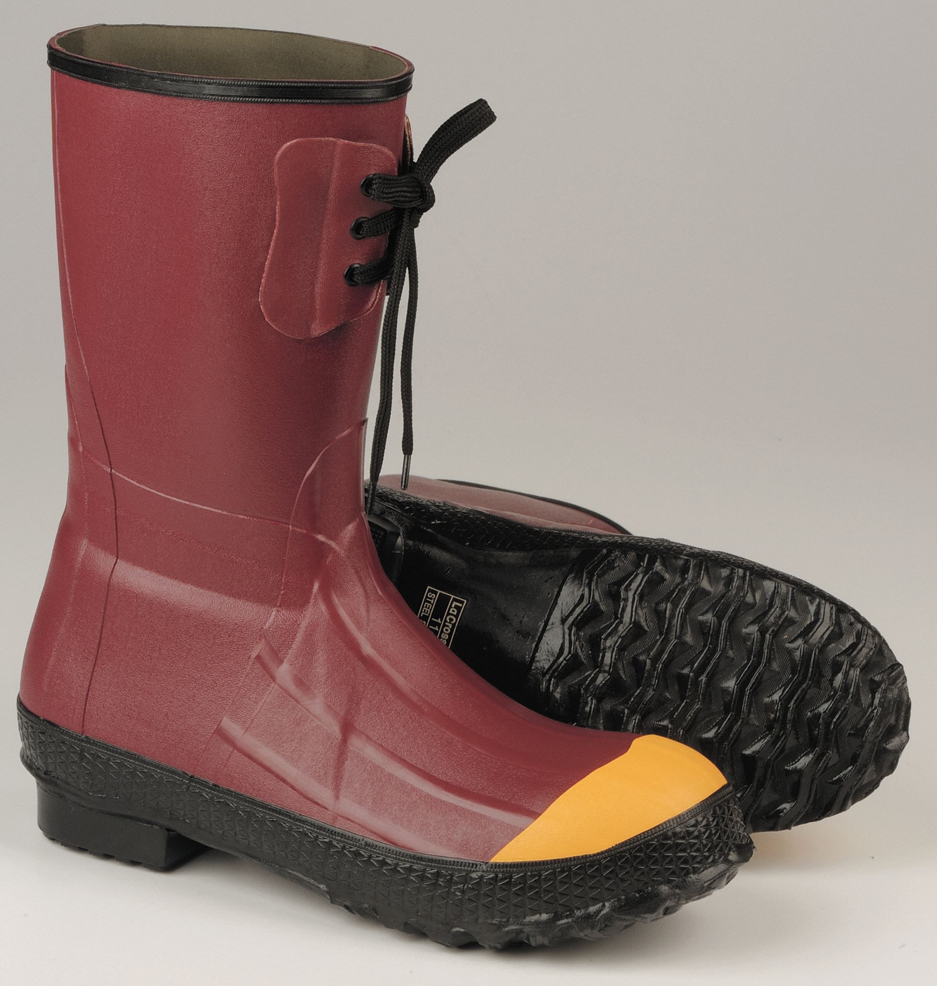 steel toe winter rubber boots