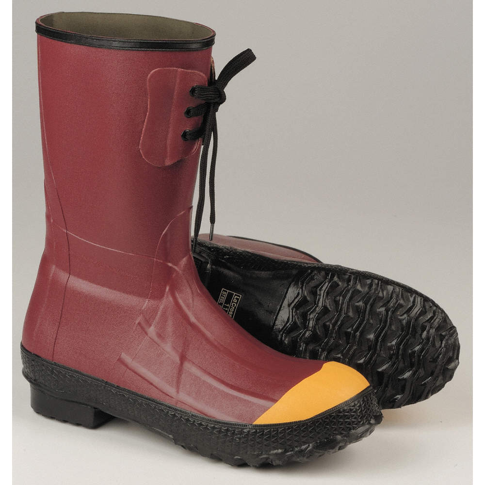 TALON TRAX 445L69 Rubber Boot,Men's,11,Knee,Black,PR