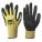 CUT-RESISTANT GLOVES,NITRILE/L,GY/YW,PR