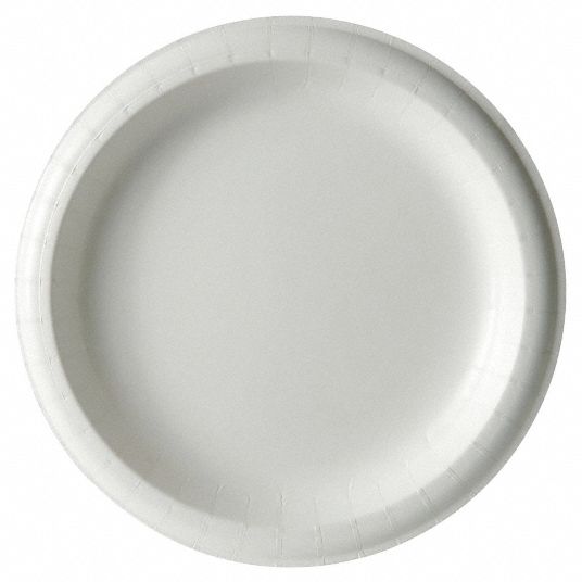 Dixie White Paper Plates