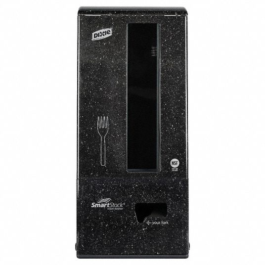 DIXIE Fork Dispenser, Dixie Ultra™ SmartStock®, Countertop, Stand, Holds 160 pieces Cutlery