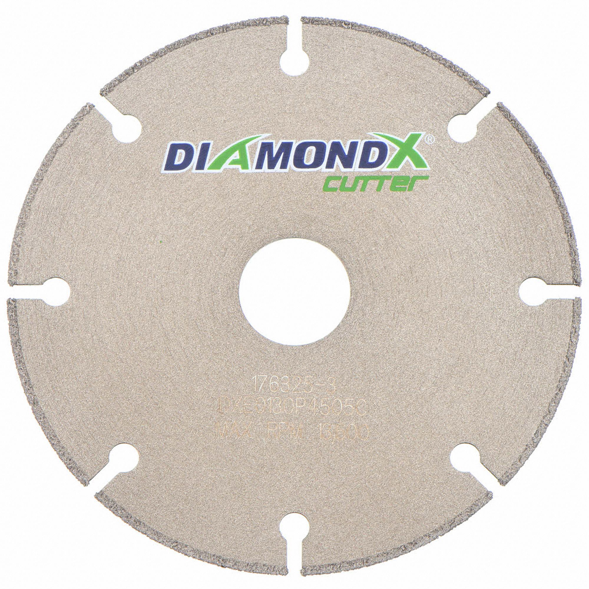 DIAMOND VANTAGE 3 in, Type 1 Diamond Abrasive CutOff Wheel, 3/8 in