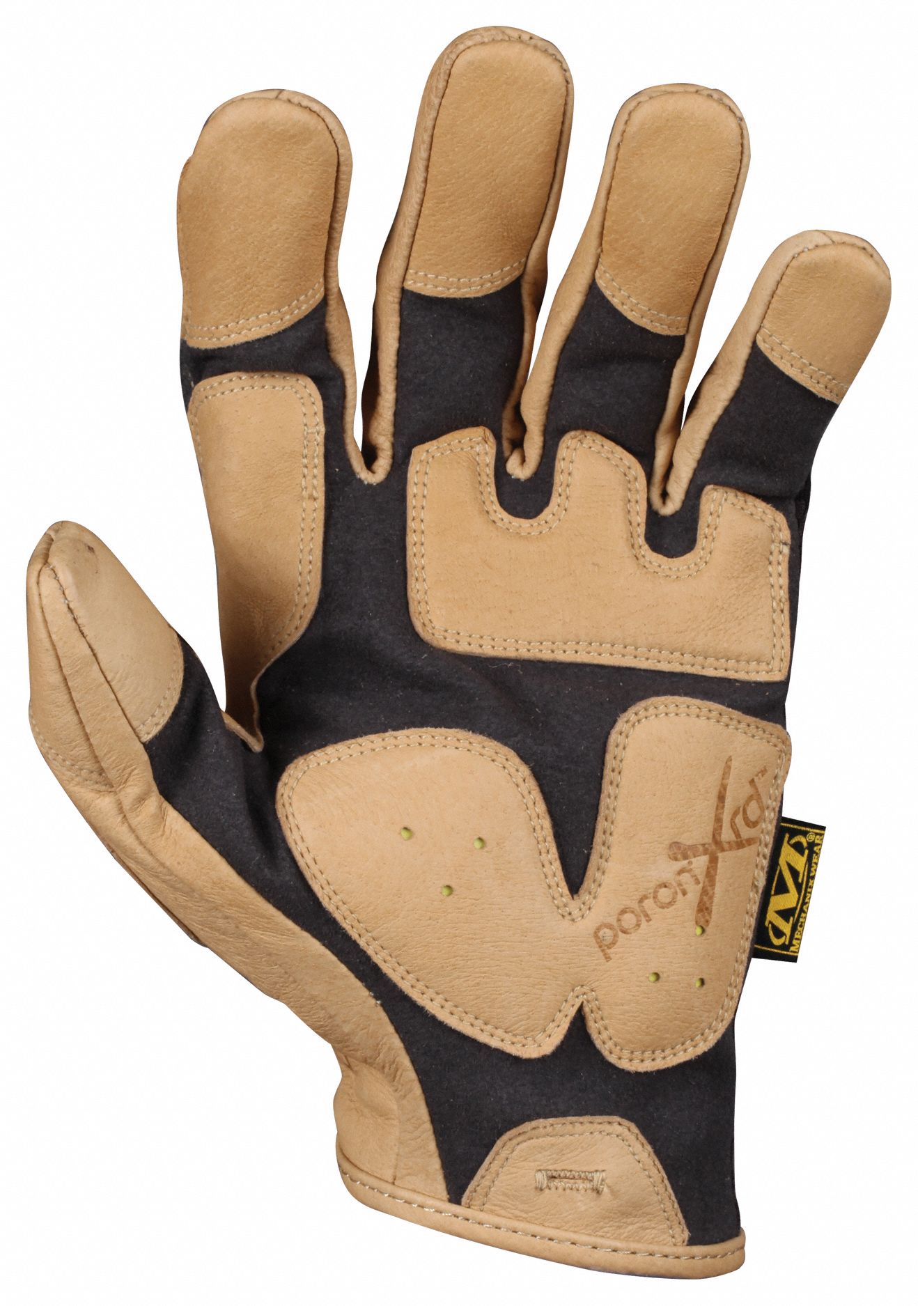 MECHANIX WEAR Impact Gloves, XL, Black/Brown, PR 21AR34CG3075011