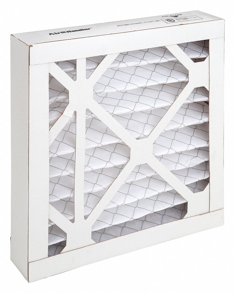 GENERAL USE PLEATED AIR FILTER, 10 X 10 X 2 IN, MERV 11, HIGH CAPACITY, SYNTHETIC