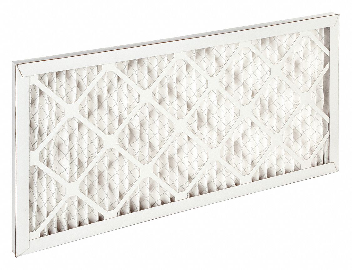 GENERAL USE PLEATED AIR FILTER, 14 X 30 X 1 IN, MERV 7, STANDARD CAPACITY, SYNTHETIC