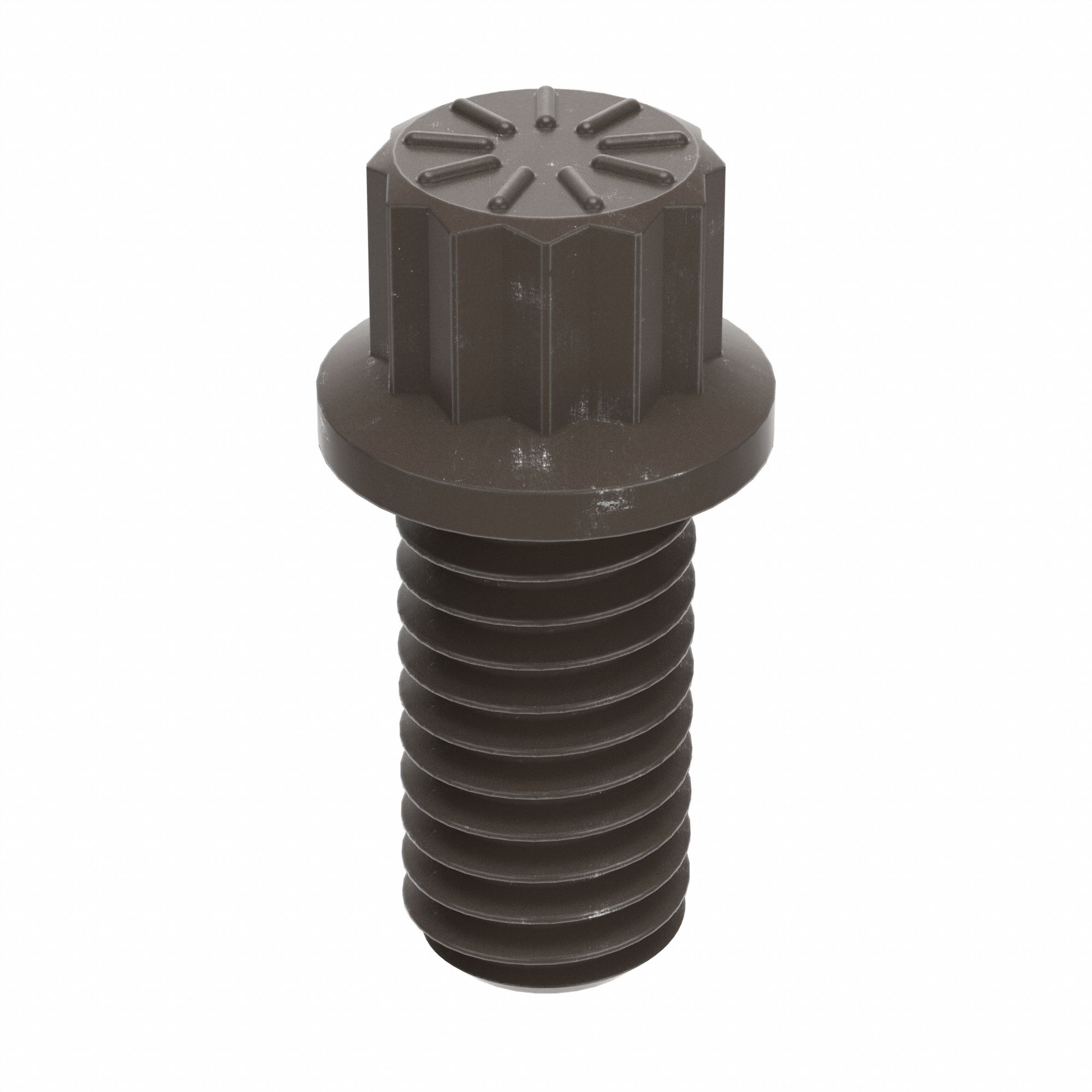 FLANGE BOLTS, STD, ALLOY STEEL, GRADE E9, PLAIN, 1 IN L, FULL THREAD, INCH, 3A, HRC37,25 PK