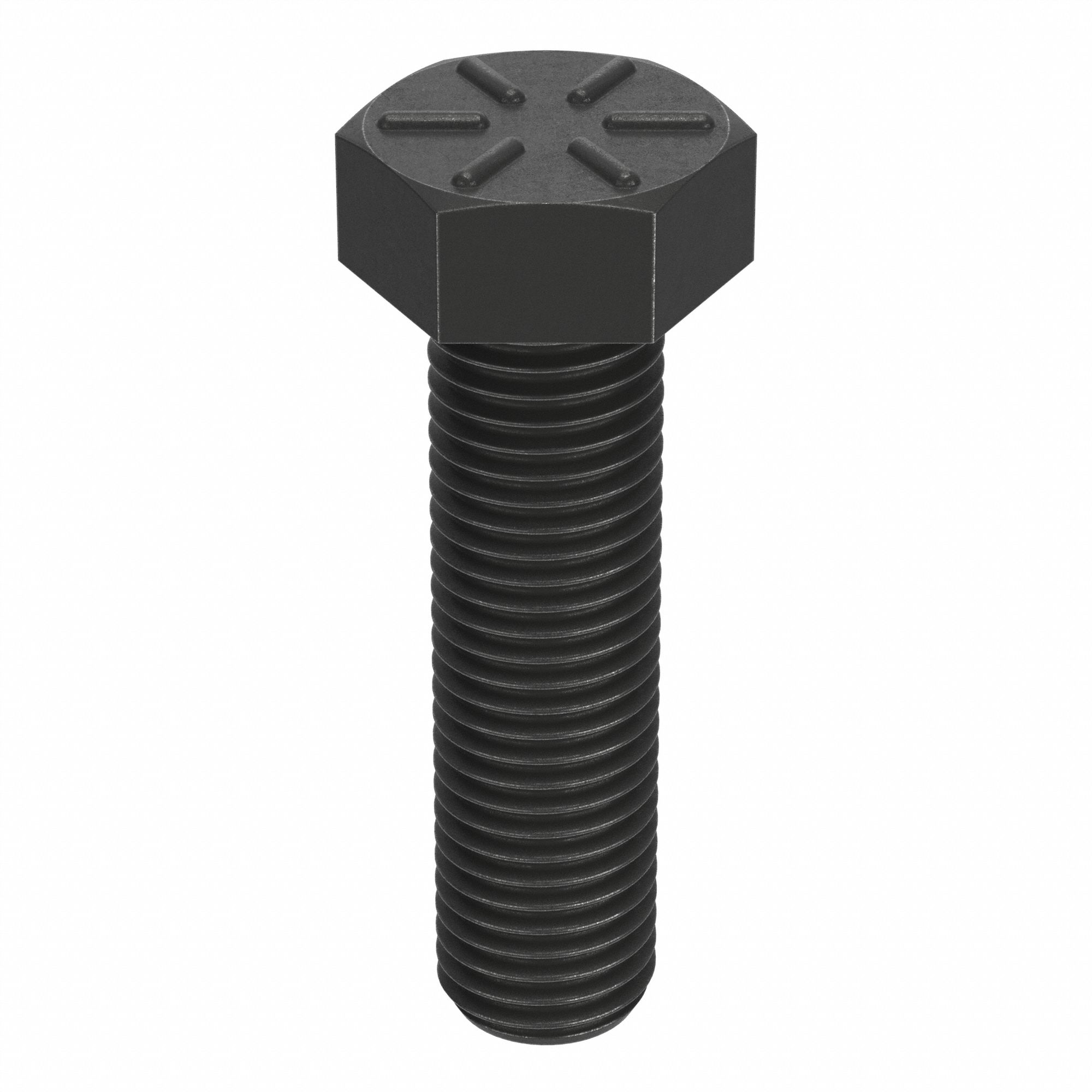 Hex Head Cap Screw: Steel, Grade 8, Black Oxide, 7/8"-9, Coarse, 3 1/4 in lg, Globally Sourced, 5 PK
