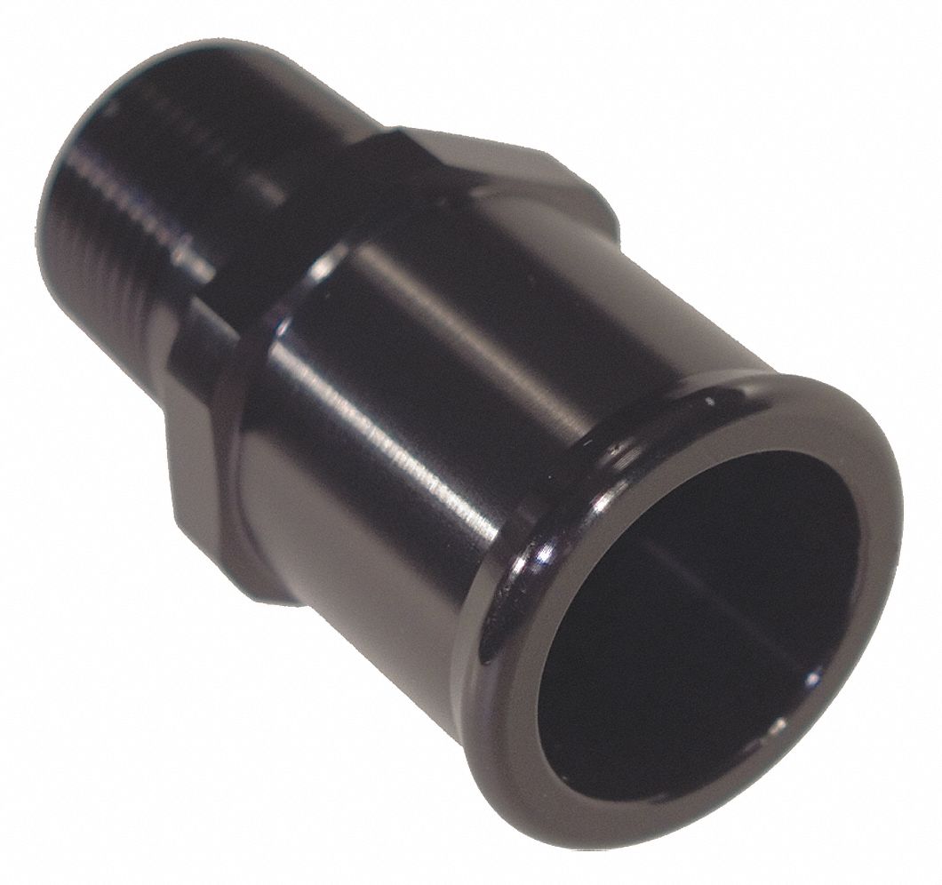 Hose Adapter: Universal, 1 1/4 in Hose Inside Dia. (In.), 3/4 in NPT Connection Size (In.)