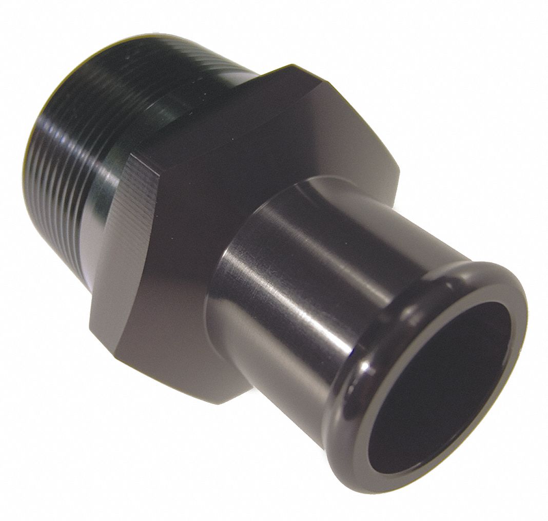 Hose Adapter: Universal, 1 1/4 in Hose Inside Dia. (In.), 1-1/2 in NPT Connection Size (In.)