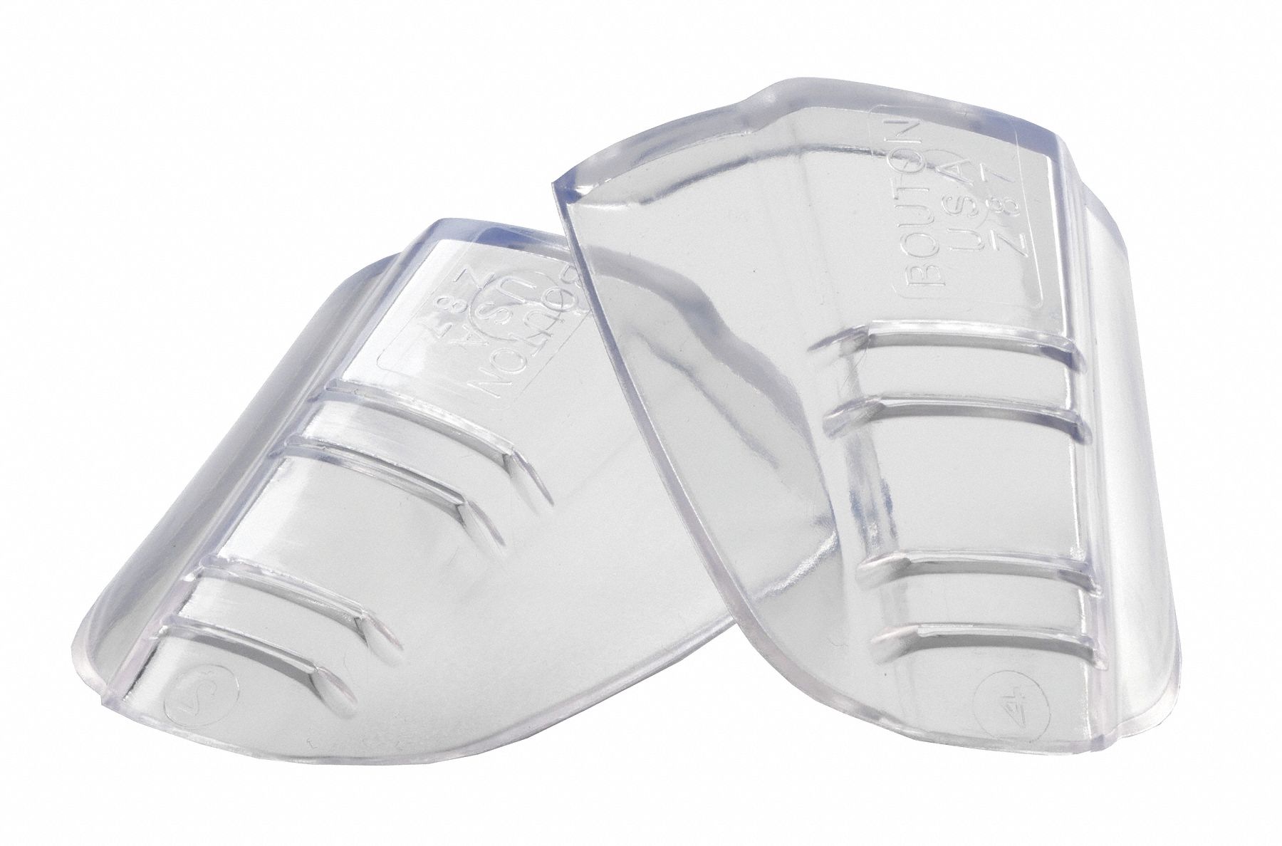 Sideshield: Universal, Universal, Clear, Vinyl, Slip-On, 1 PR