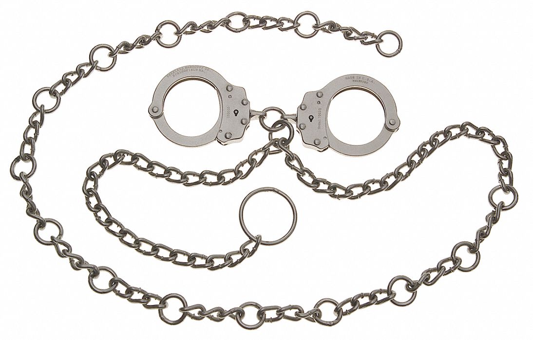 Peerless Handcuffs In Front Waist Chain 21ch217003c Grainger 4595