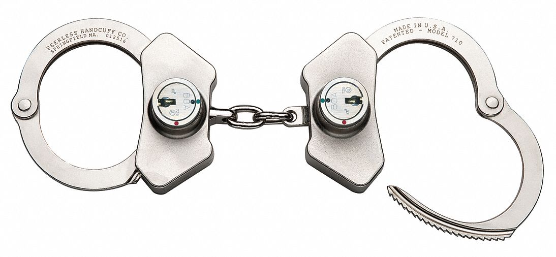 PEERLESS, High Security, Handcuffs 21CH24710B Grainger