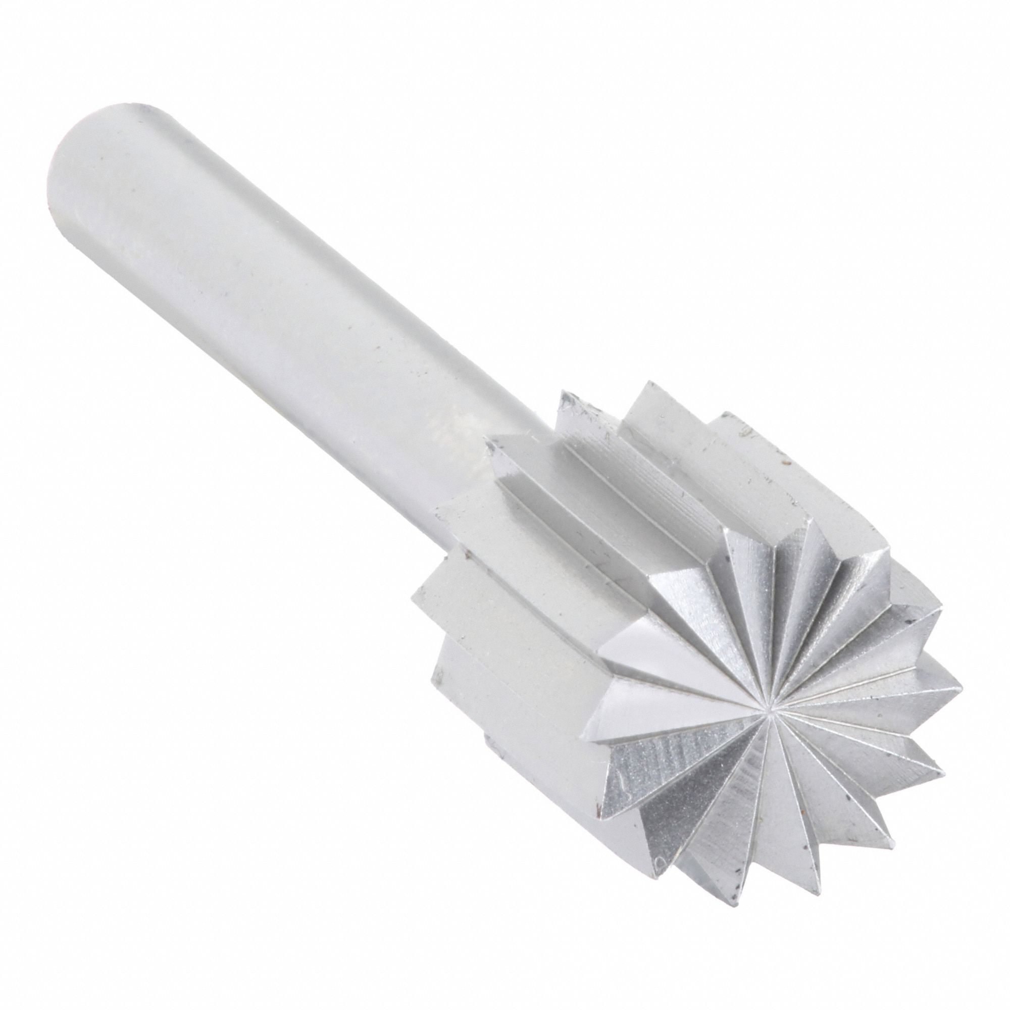 Carving Bit: High Grade Steel, Cylinder, 5/16 in Head Wd, 3/8 in Head Lg, Carving Bit, 2 PK