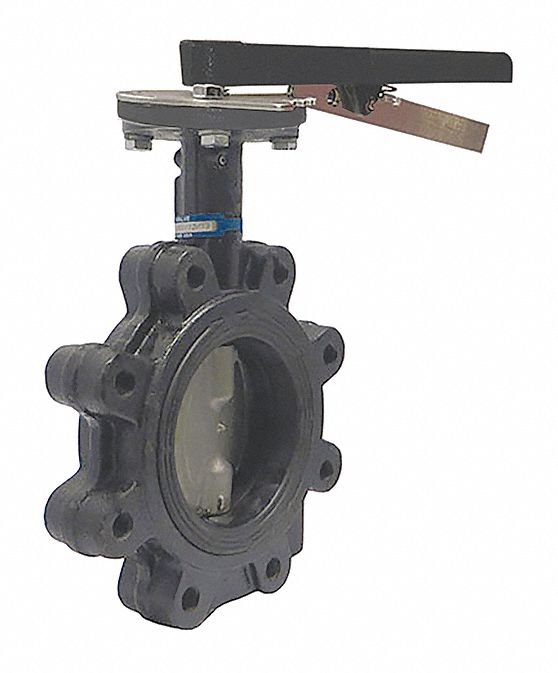 BUTTERFLY VALVE, LUG, 6 IN, CI, EPDM LINER