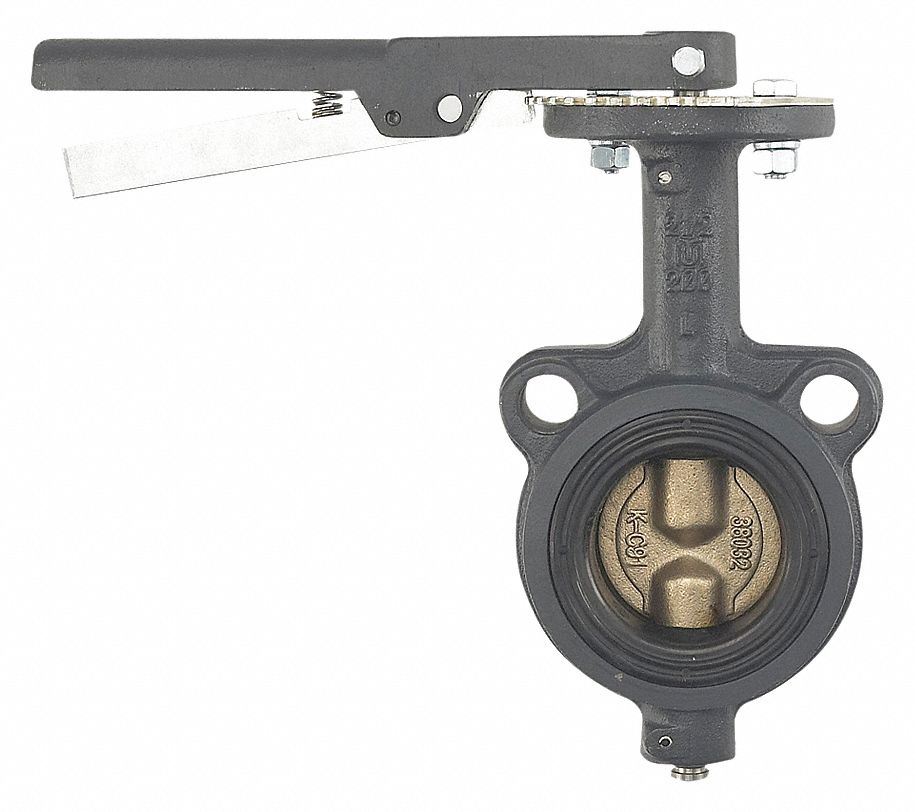 BUTTERFLY VALVE, WAFER, 8 IN, CI, EPDM LINER