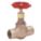 GLOBE VALVE, 1½ IN, BRONZE, SOCKET, 200 PSI