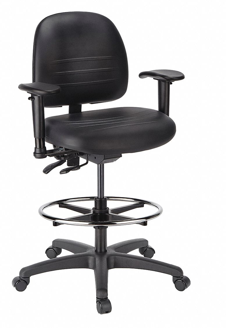 CRAMER, Rhino(TM)Plus, 33 in Max Seat Ht, Intensive Task Chair - 21D011 ...