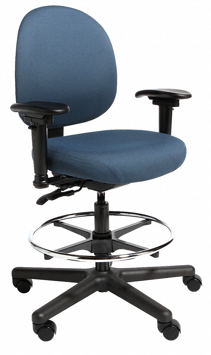 Intensive 24/7 Task Chair, 24/7 Extreme Use, Task Chair, Blue, Plastic ...