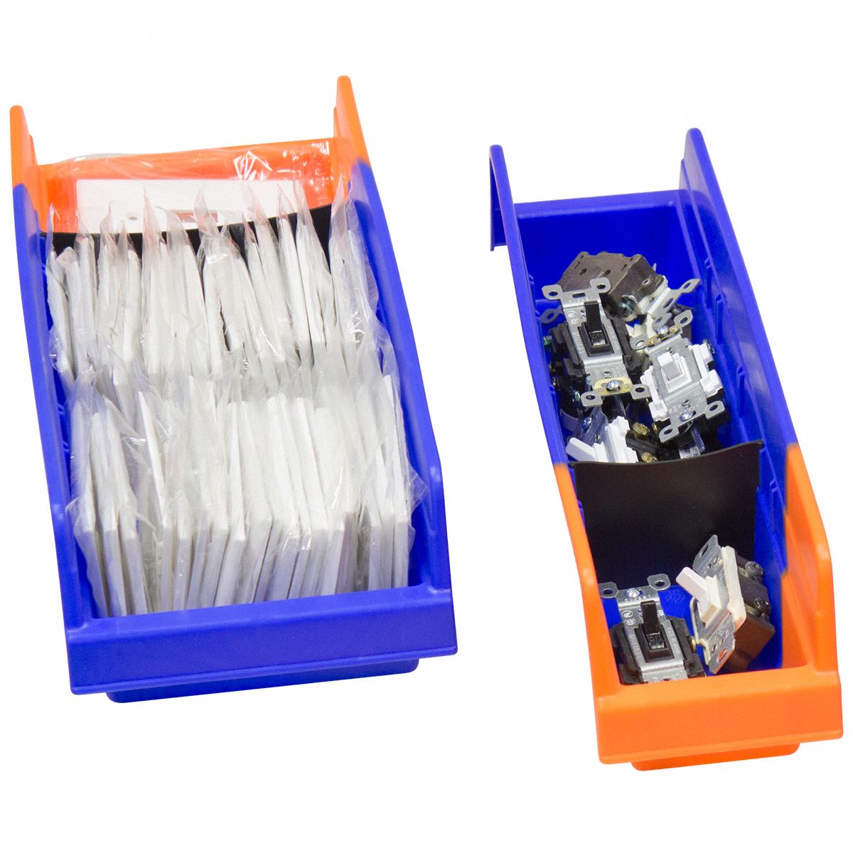 AKROMILS Divider 3 1/2 in x 2 7/8 in, Black 21D13740442 Grainger