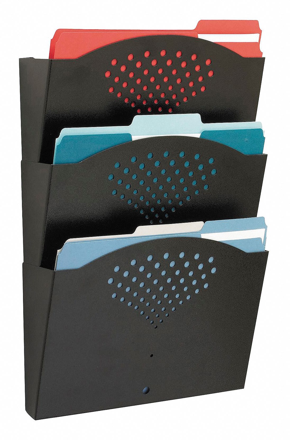 Wall File Black 17 1/4in H