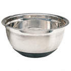 MIXING BOWL,STAINLESS STEEL W/RUBBER,8QT