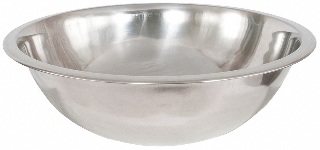 CRESTWARE MB16 Mixing Bowl,Stainless Steel,16 qt. PK 6 710277411071