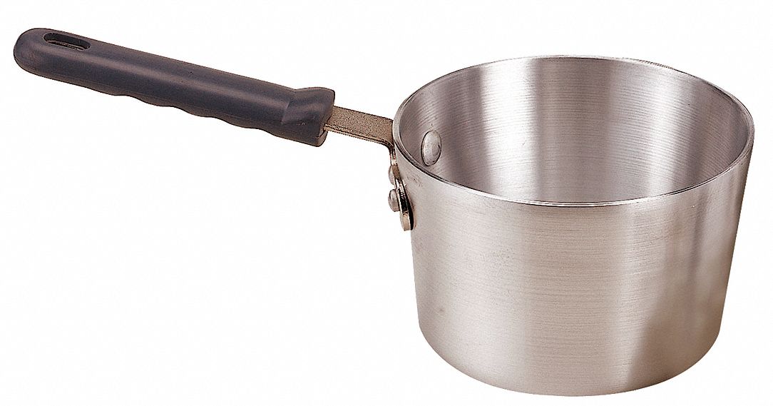 SAUCE PAN W/COOL GRIP,8 QT,ALUMINUM