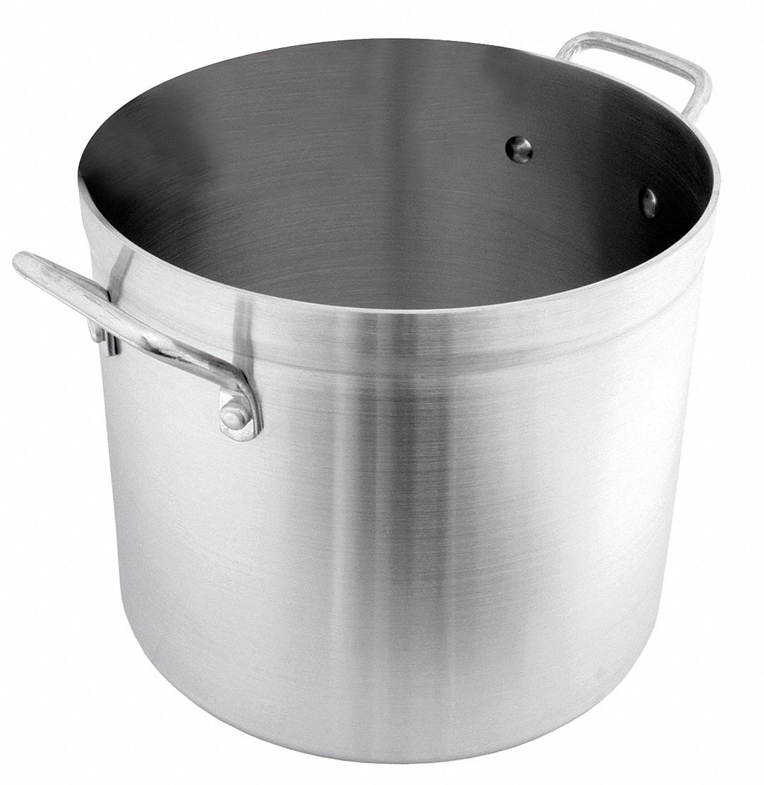 STOCK POT,100 QT,ALUMINUM