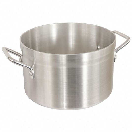 Choice 60 Qt. Aluminum Sauce Pot with Cover