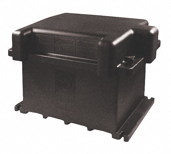 BATTERY BOX 6V DUAL GC2 BLACK